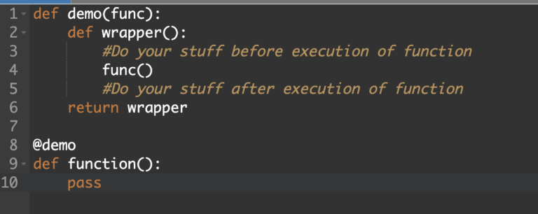 DECORATORS IN PYTHON - StatusNeo