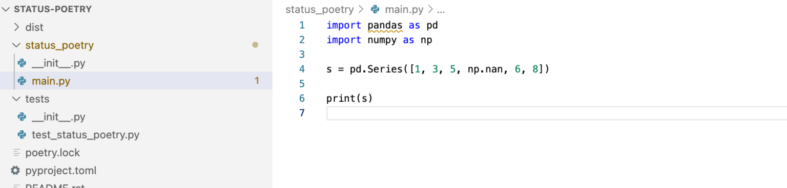 Poetry – Python Introduction And Hands-on - StatusNeo