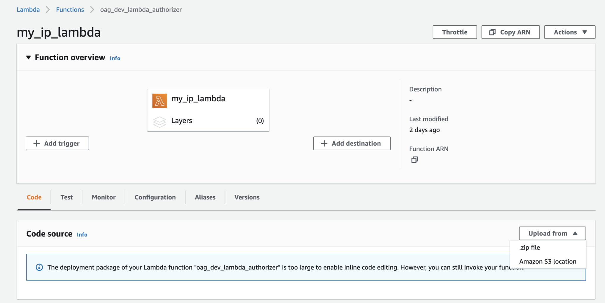 Create an AWS Lambda using Python with dependencies - StatusNeo