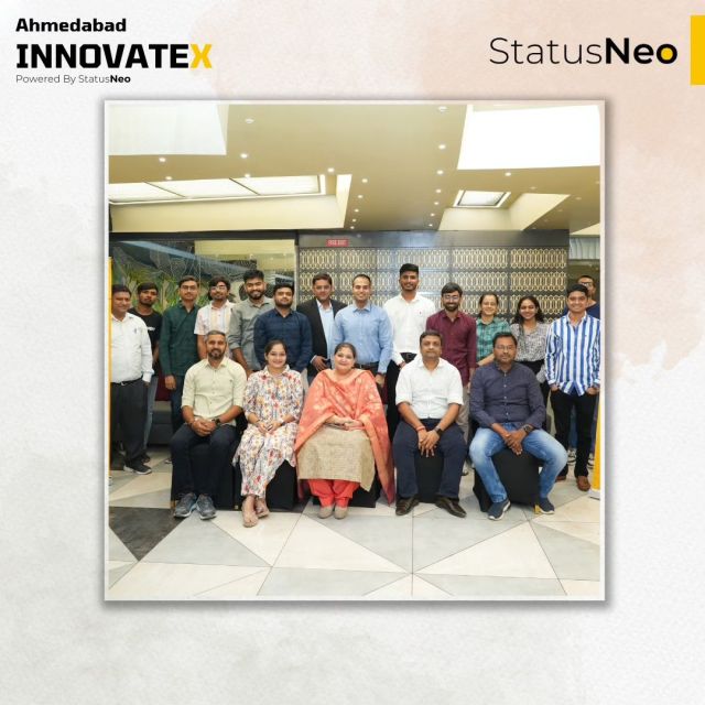 InnovateX in Ahmedabad was a blast!StatusNeo brought innovation to life with engaging sessions, fun activities, and a glimpse into the future of tech.#innovation #InnovateX2024 #Ahmedabad #ahmedabaddiaries #newventure #event